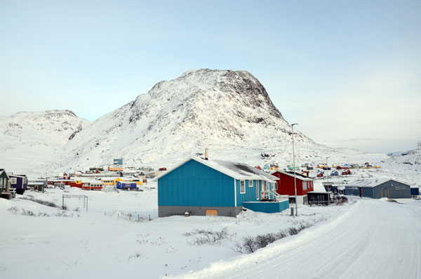 Kalistap Aqq vejen som ender ved slagteriet